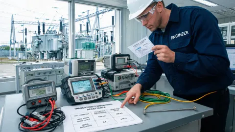 Power utility commissioning instruments